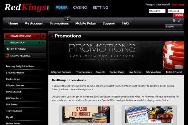 Red Kings Poker screen shot